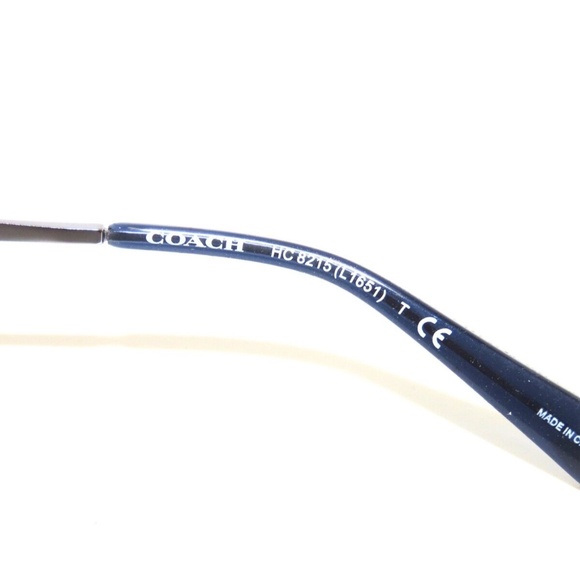 Coach 8215 (L1651) 548980 Denim Taupe Glitter Gradient Blue Sunglasses
